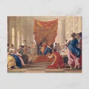 Poliphilus Kneeling vor Königin Eleuterylida Postkarte