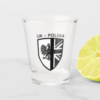Polish - British Schnapsglas
