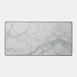 Polished Calacatta Marmortextur Schreibtischunterlage
