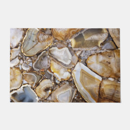 Polished Geode Stones Fußmatte