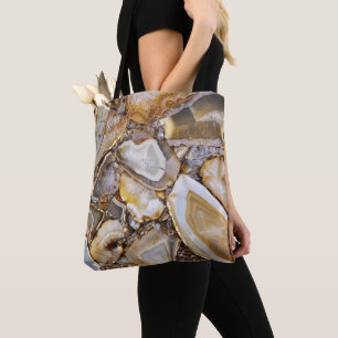 Polished Geode Stones Tasche