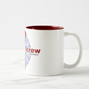 Politcal Schrauben-Tasse Zweifarbige Tasse