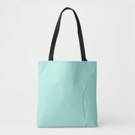 Polite Watercolor Schweblinien Grafik Tasche