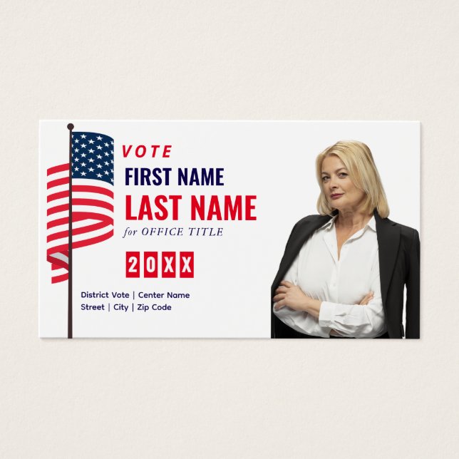 Political Candidate Election Campaign Personalized (Devant)
