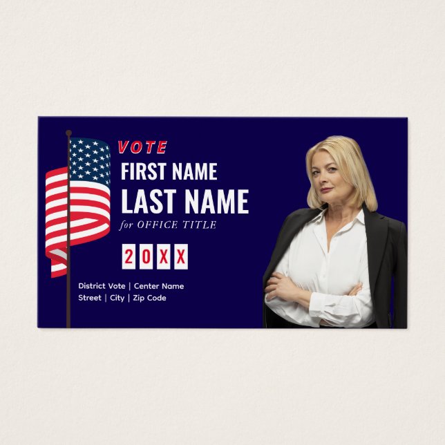 Political Candidate Election Campaign Personalized (Devant)
