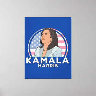 Politics Kamala Harris Leinwanddruck
