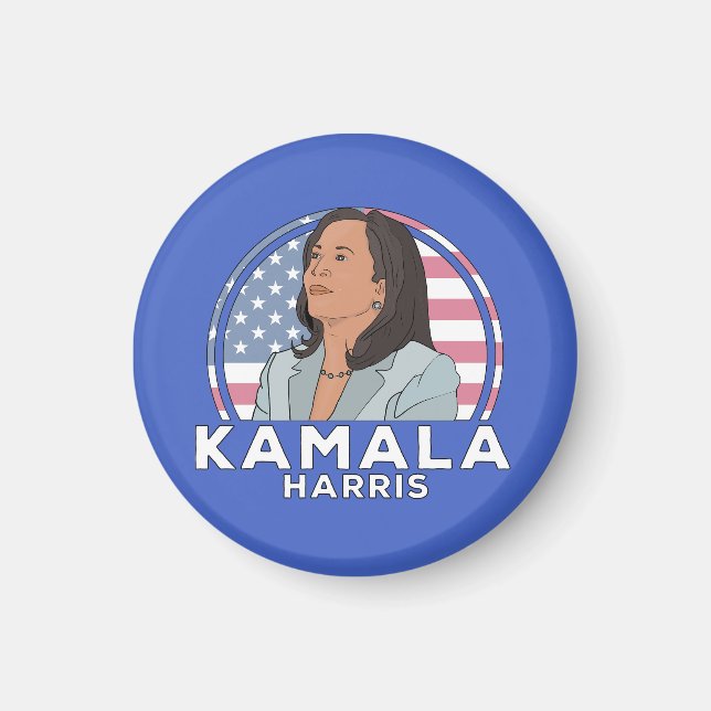 Politics Kamala Harris Magnet (Vorne)