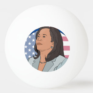 Politics Kamala Harris Tischtennisball