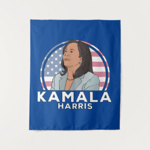 Politics Kamala Harris Wandteppich