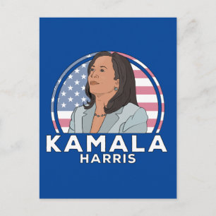 Politik Kamala Harris Postkarte