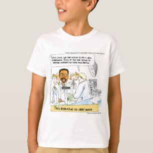 Politik: Nimmt es Operation des Gehirns? T-Shirt