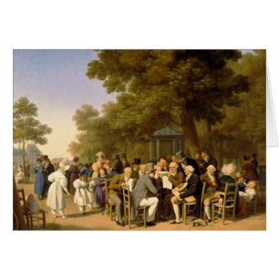 Politiker in den Tuileries Gärten, 1832