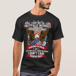 Politisch falsch Gott segne Amerika  T-Shirt