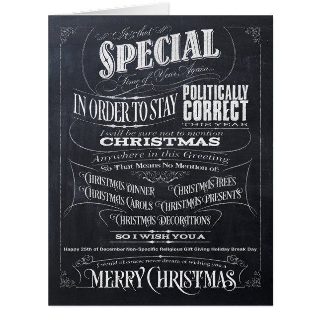 Politisch geweckt Weihnachtsfeiertag - I (Vorderseite)