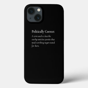 Politisch korrekte Definition Offensive Print Case-Mate iPhone Hülle