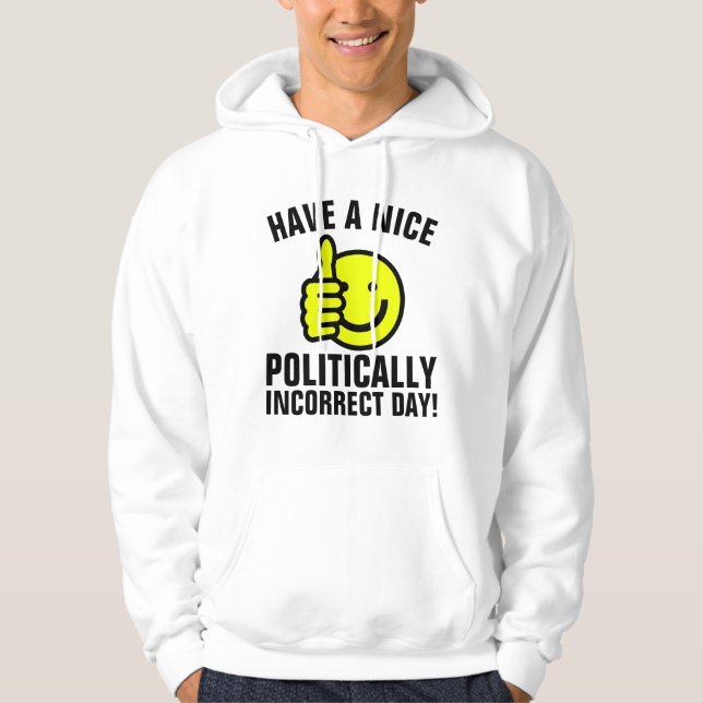 POLITISCH UNRICHTIGE, KONSERVATIVE T - Shirt (Vorderseite)