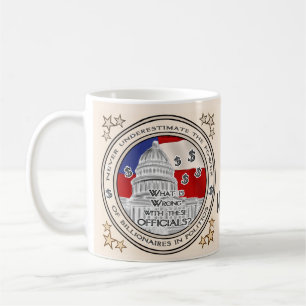 Politische Billionäre Kaffeetasse