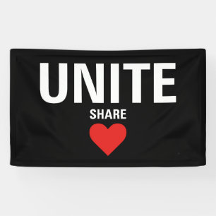 Politische Einheit der Demokratie Banner