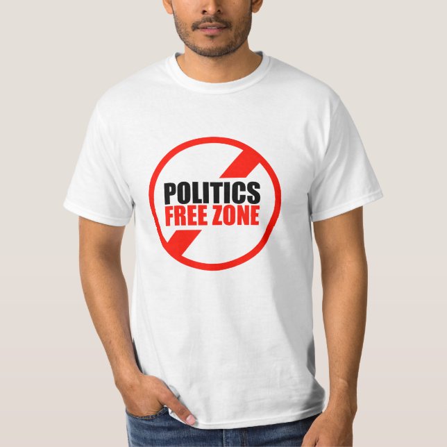 Politische Freizone T-Shirt (Vorderseite)