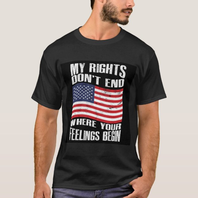 Politische Rechte T-Shirt (Vorderseite)
