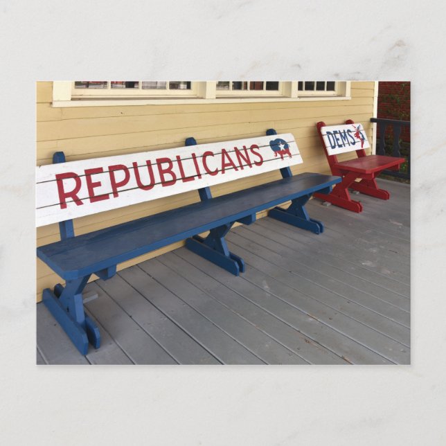 Politische Vorteile in Missouri Postkarte (Vorderseite)
