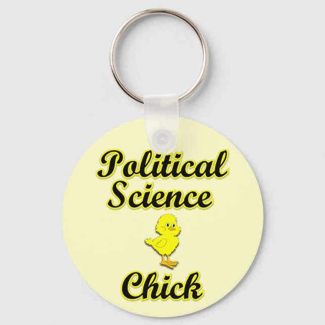 Politische Wissenschaft Schlüsselanhänger (Vorderseite)
