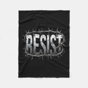 Politischer Protest bestehen _4 Fleecedecke