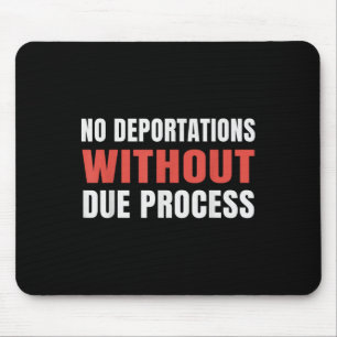 Politischer Protest Keine Deportationen ohne ordnu Mousepad