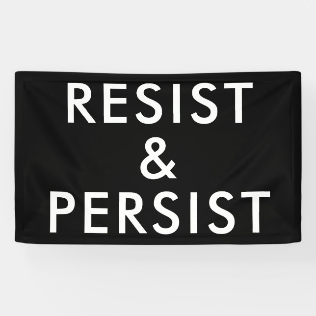 Politischer Protest - März von Widerstand und Best Banner (Horizontal)
