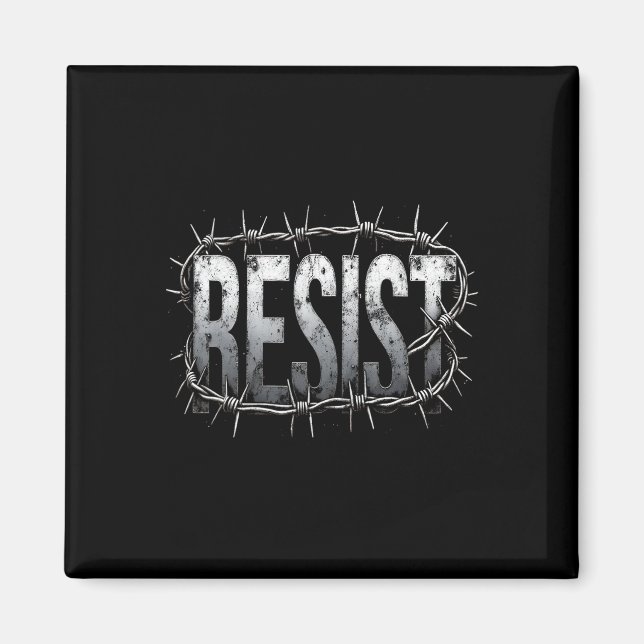Politischer Widerstand 2 Magnet (Vorne)