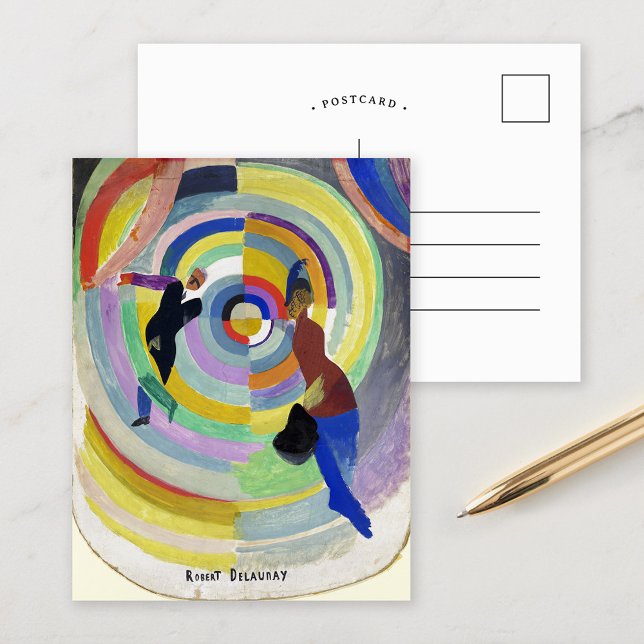 Politisches Drama | Robert Delaunay Postkarte (Von Creator hochgeladen)