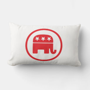Politisches Symbol des republikanischen Party (Ele Lendenkissen