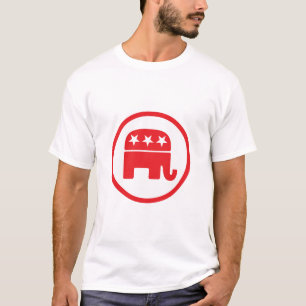 Politisches Symbol des republikanischen Party (Ele T-Shirt