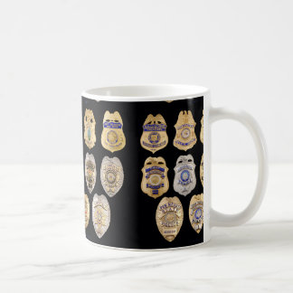 POLIZEI-ABZEICHEN-TASSE KAFFEETASSE