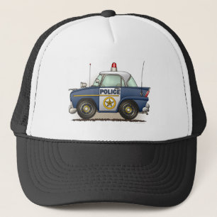Polizei-Auto-Polizei Crusier Polizist-Auto-Hut Truckerkappe