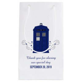Polizei Box Wedding Gift Bag v3 Kleine Geschenktüte