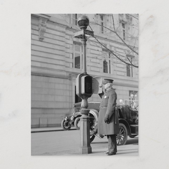 Polizei-Call Postkarte (Vorderseite)