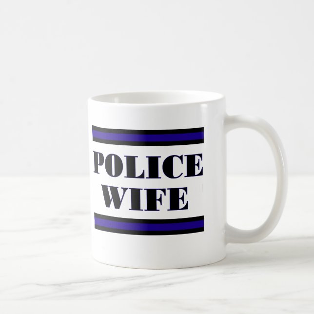 Polizei-Familie Kaffeetasse (Rechts)