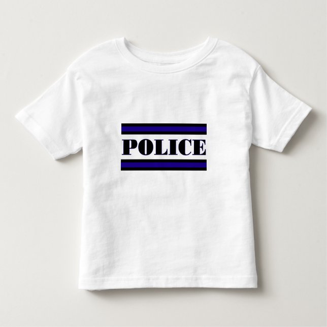 Polizei-Familie Kleinkind T-shirt (Vorderseite)