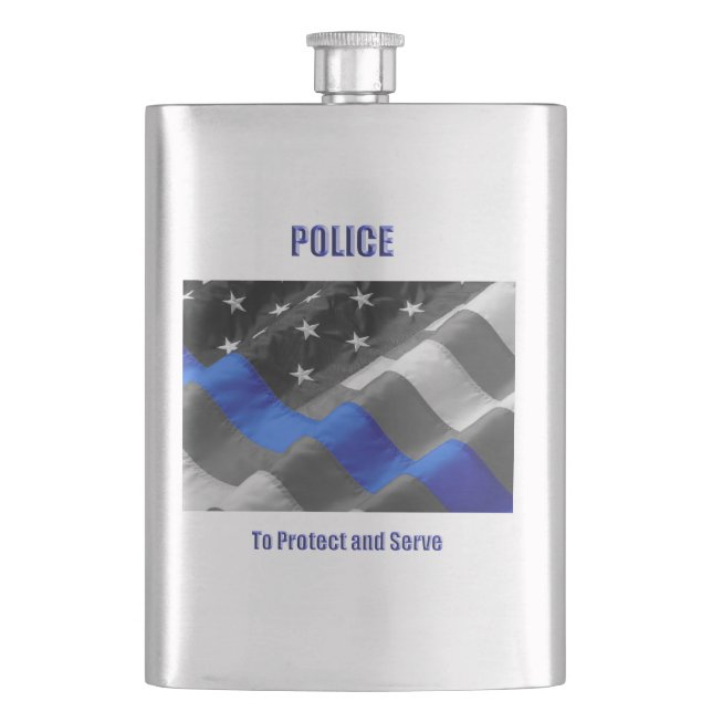 Polizei Flachmann (Vorderseite)