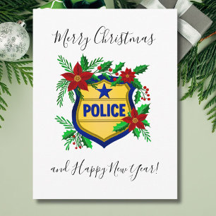 Polizei Frohe Weihnachten & ein gutes neues Jahr S