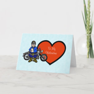 Polizei Funny Valentine's Day Card Karte