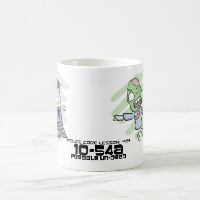 Polizei gegen untotes kaffeetasse (Mittel)