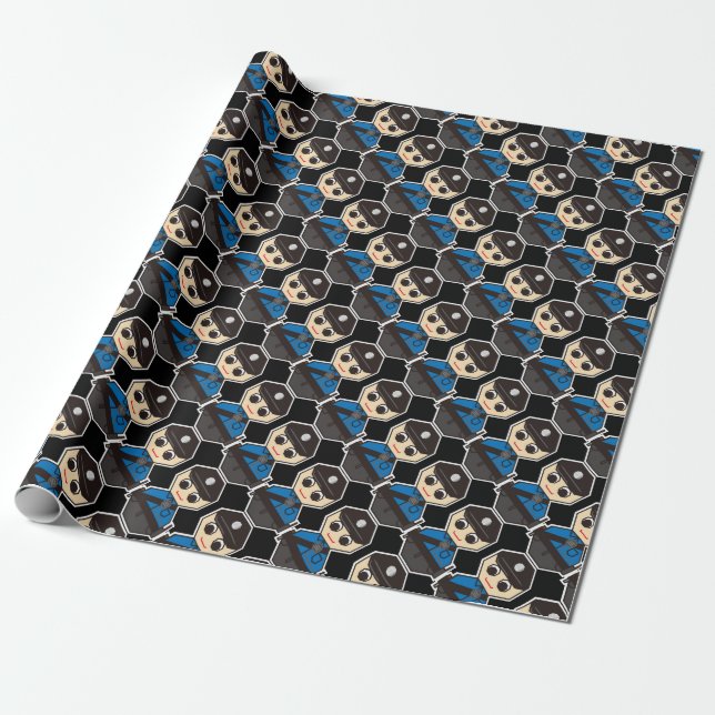 Polizei Geschenkpapier (Ungerollt)