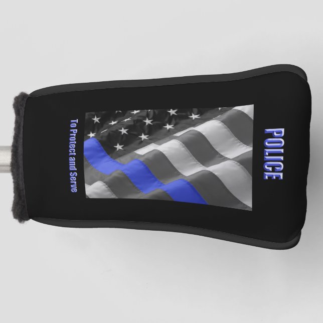 Polizei Golf Headcover (Vorderseite)
