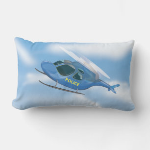 Polizei-Hubschrauber Lendenkissen