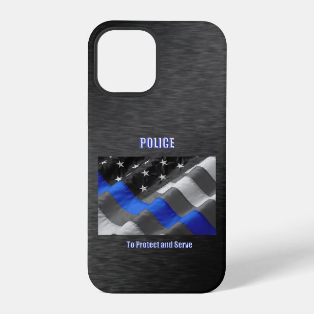 Polizei iPhone 12 Pro Hülle (Rückseite)