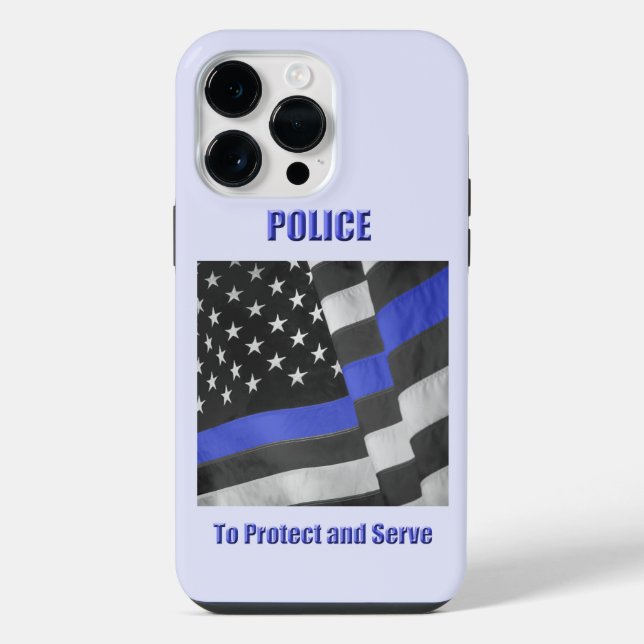 Polizei iPhone 14 Pro Max Hülle (Rückseite)