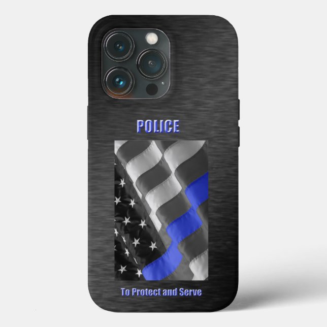Polizei iPhone / iPad Fall Case-Mate iPhone Hülle (Rückseite)