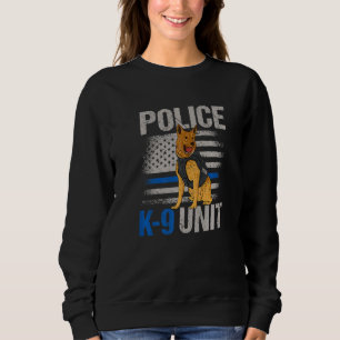 Polizei-K9-Einheit für einen K9-Handler Sweatshirt